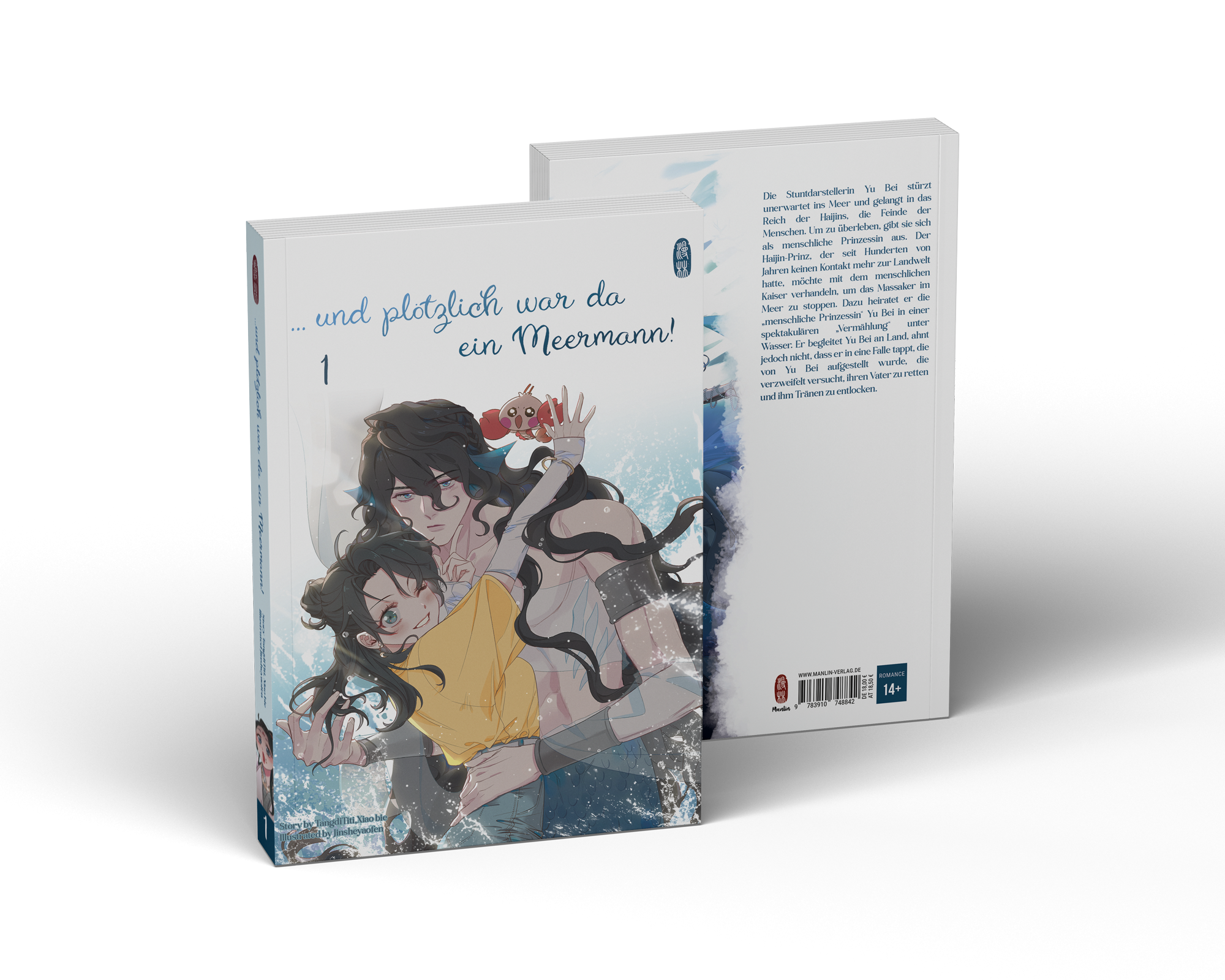 Manlin …und plötzlich war da ein Meermann! Band 1 Manga