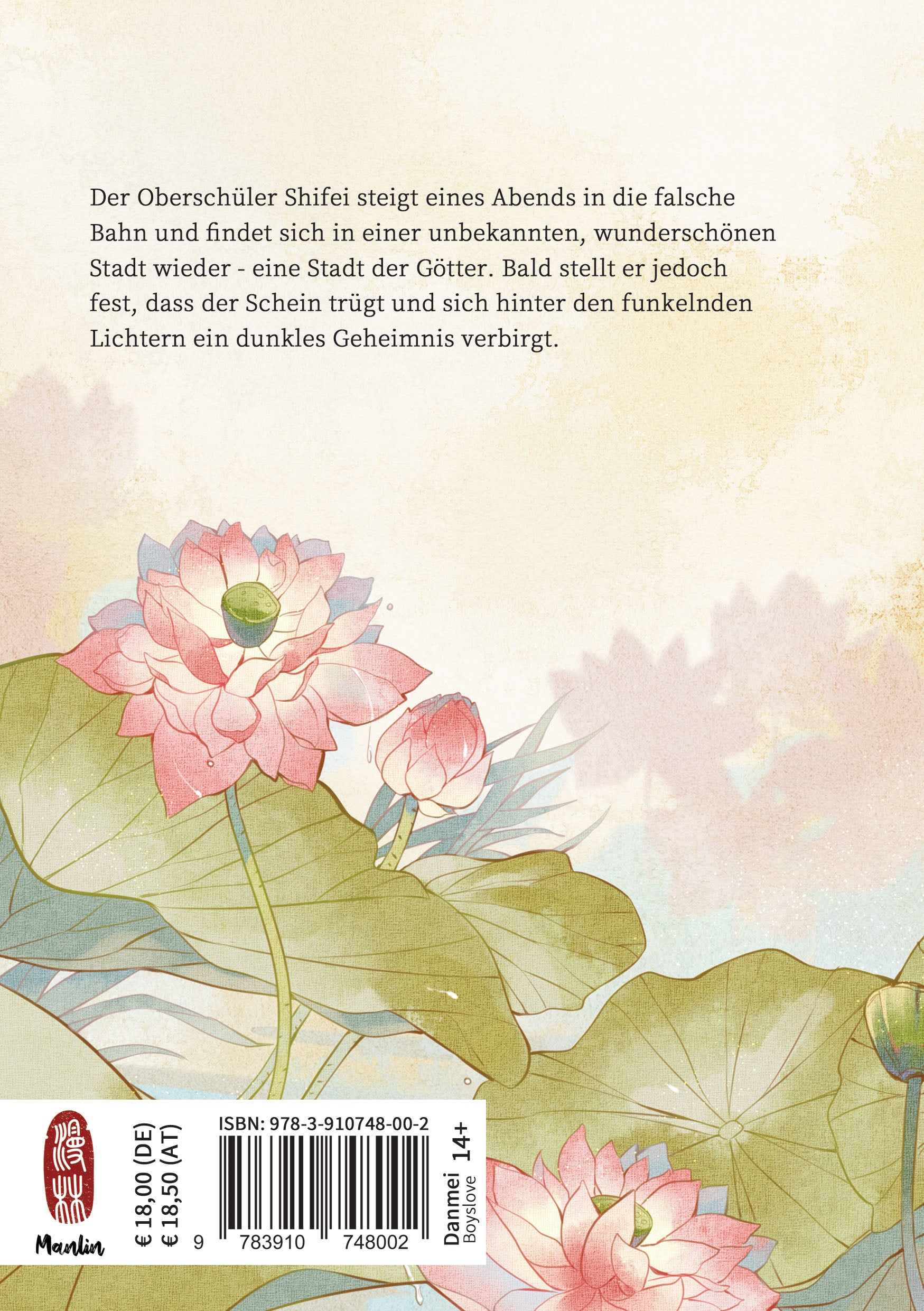 Manlin Die Stadt der Freude Band 1 Manhua Boyslove