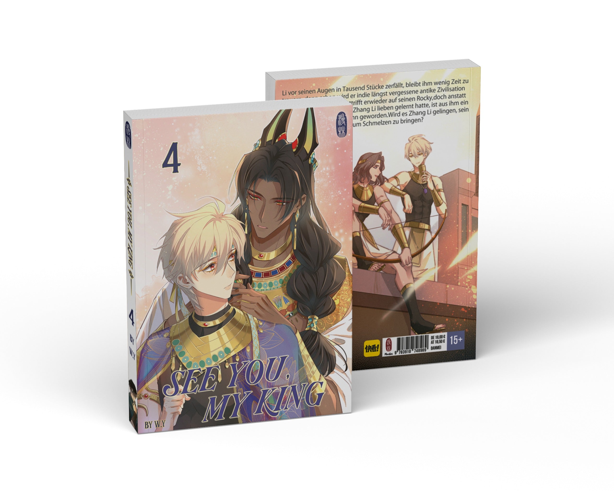 Manlin See You, My King Band 4 Manga Vollfarbe Großformat