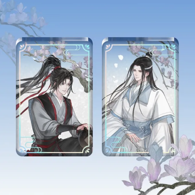 Manlin Grandmaster Cultivation Acrylblock Lan Wangji Glitzer