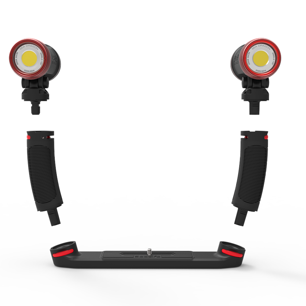 Sealife Sea Dragon Duo 5000F Set Tauchlampe 2x2500 Lumen
