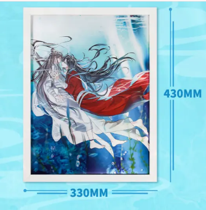 Manlin Heaven Official's Blessing 3D-Bild XXL Wasser PVC