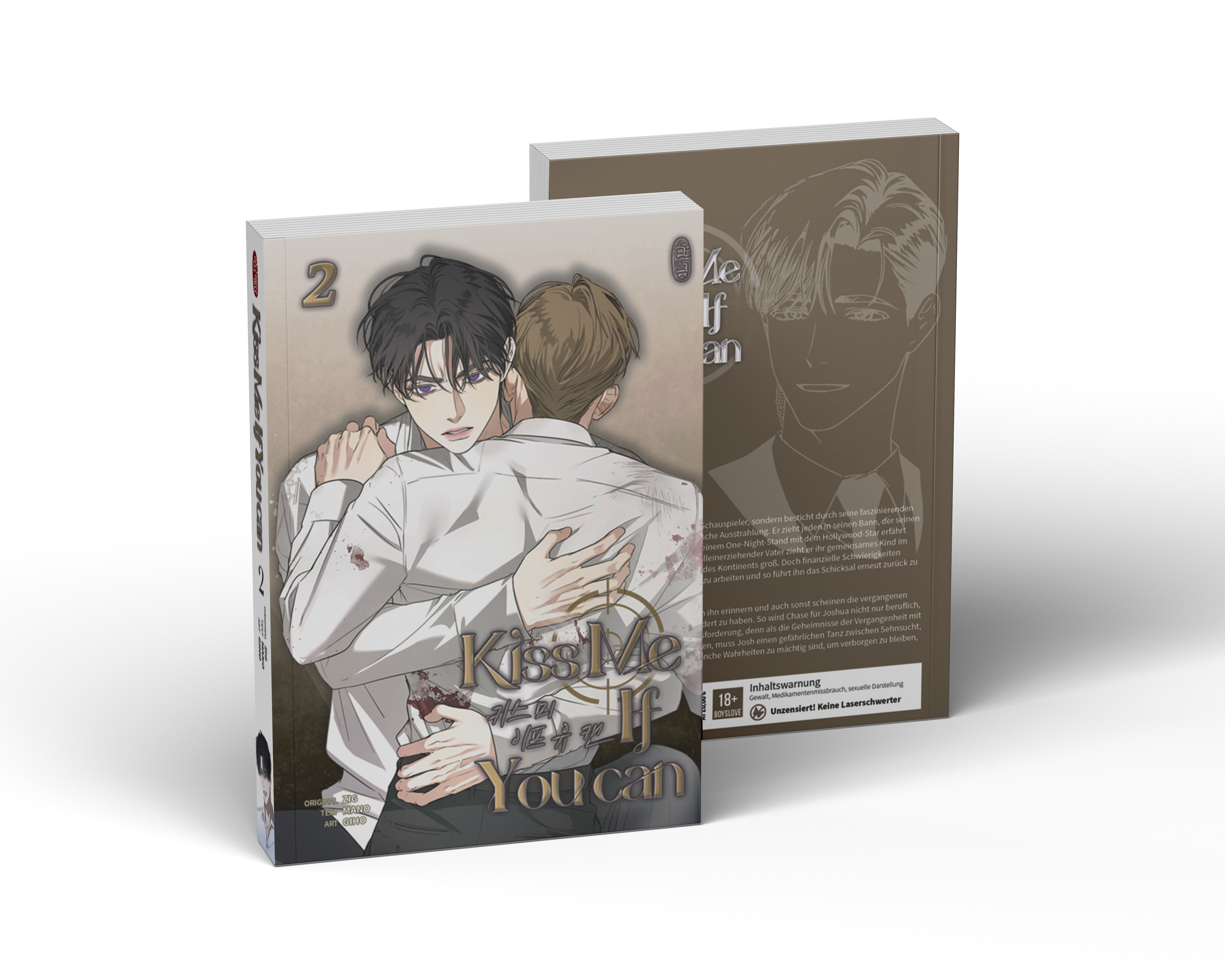 Manlin Kiss me if you can Band 2 Manga ab 18