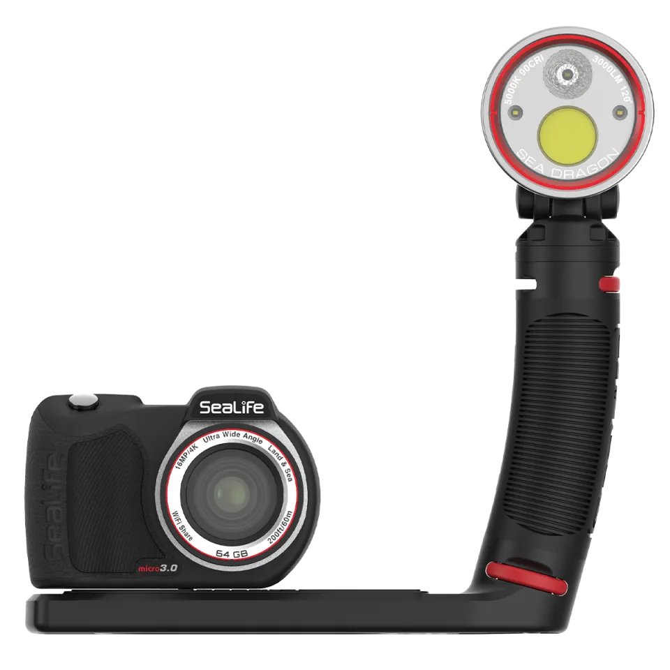 SeaLife Micro 3.0 Pro Dual Beam Unterwasserkamera Set
