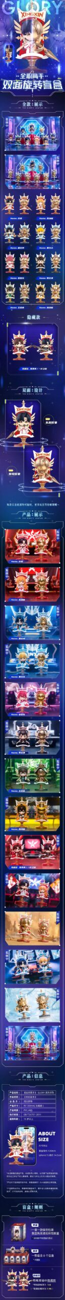Manlin The King's Avatar Nendoroid Blindbox 120 mm