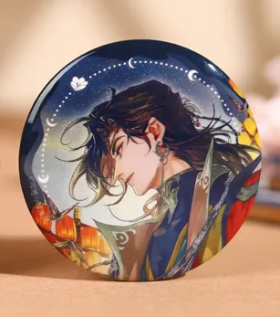 Manlin Heaven Official's Blessing Badge Hua Cheng 58 mm