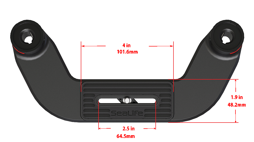 Sealife Flex-Connect Ultra Dual Tray Kamerahalterung Doppel