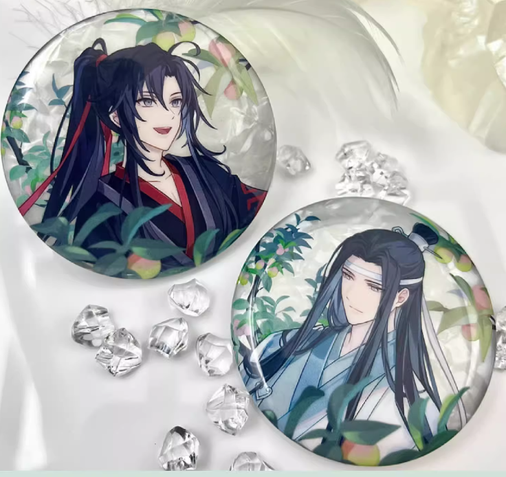 Manlin Grandmaster of Demonic Cultivation Badge 75 mm Weißblech