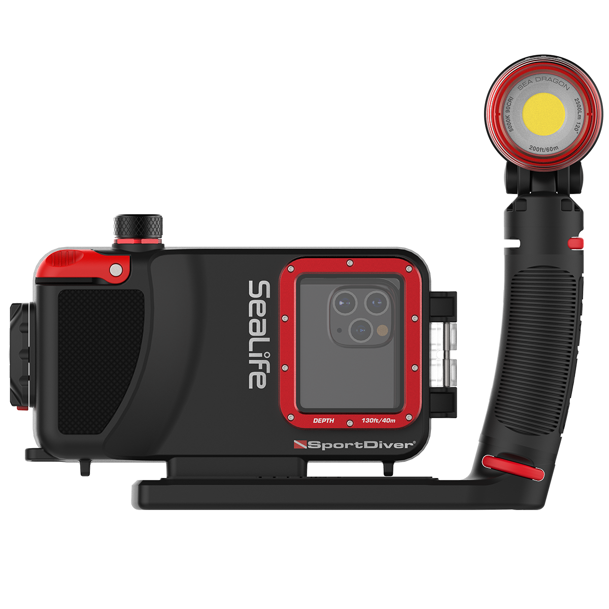 Sealife SportDiver Pro 2500 Unterwassergehäuse Set iPhone