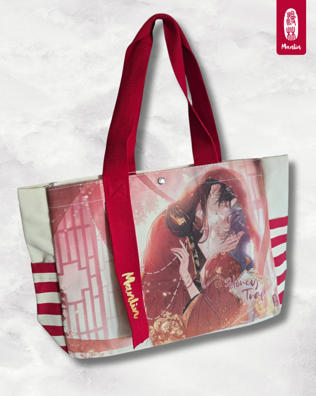 Manlin Honey Trap Tragetasche Stoff Motivtasche