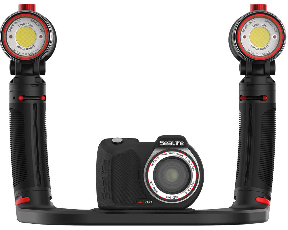 SeaLife Sea Dragon Duo 6000 Color Boost Videolicht-Set