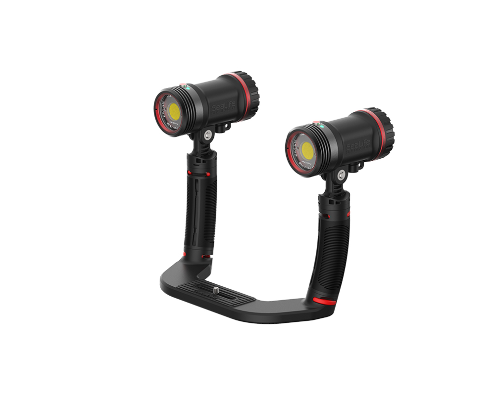 Sealife Sea Dragon Duo 10K+ Color Boost Videoleuchten-Set 10000lm