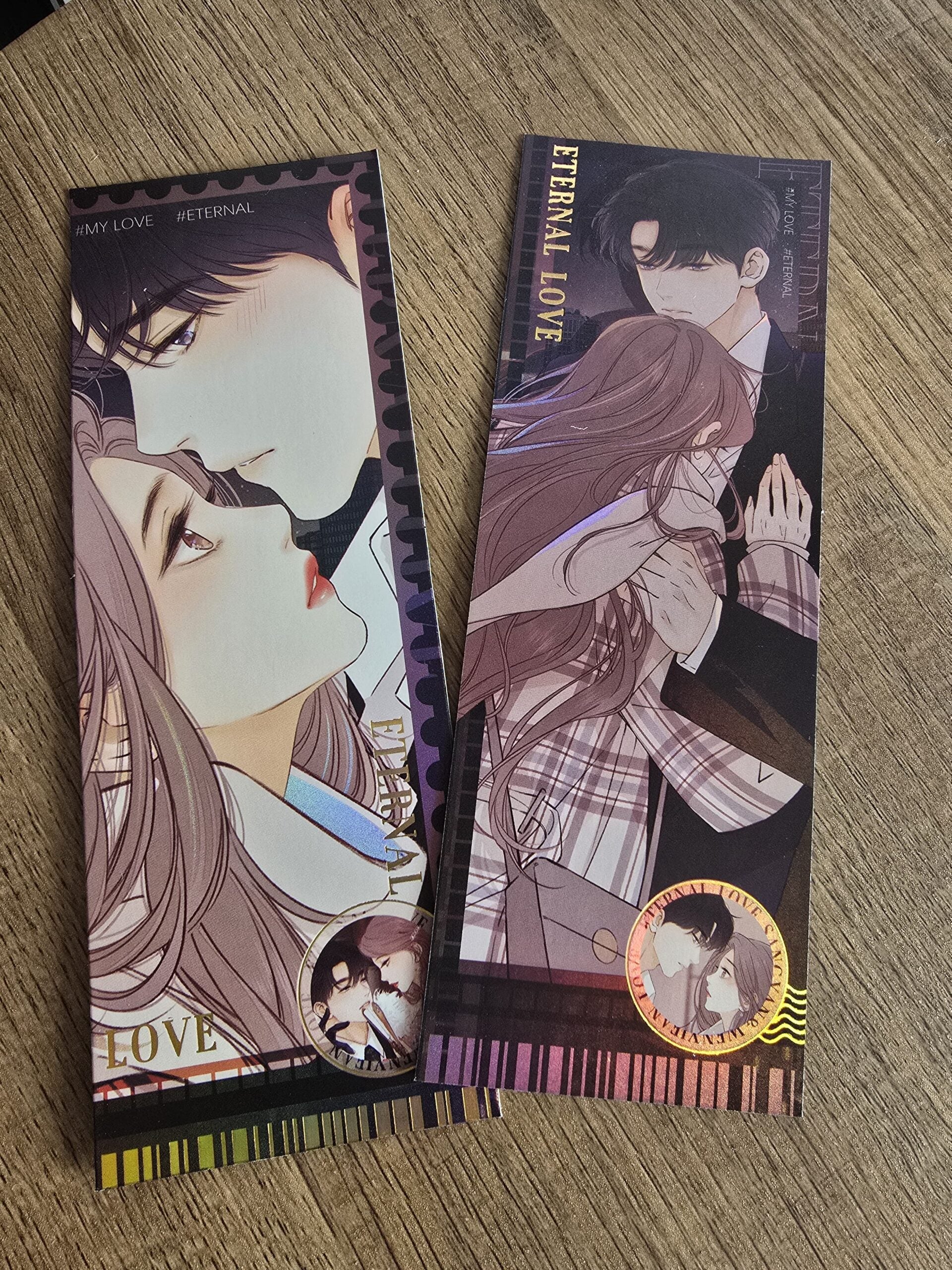 Manlin Eternal Love Holoticket 2er Set Sammelkarten