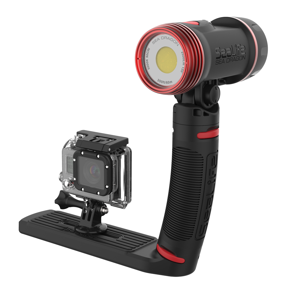 SeaLife Sea Dragon 2500F Lampenkopf Tauchlampe 2500 Lumen