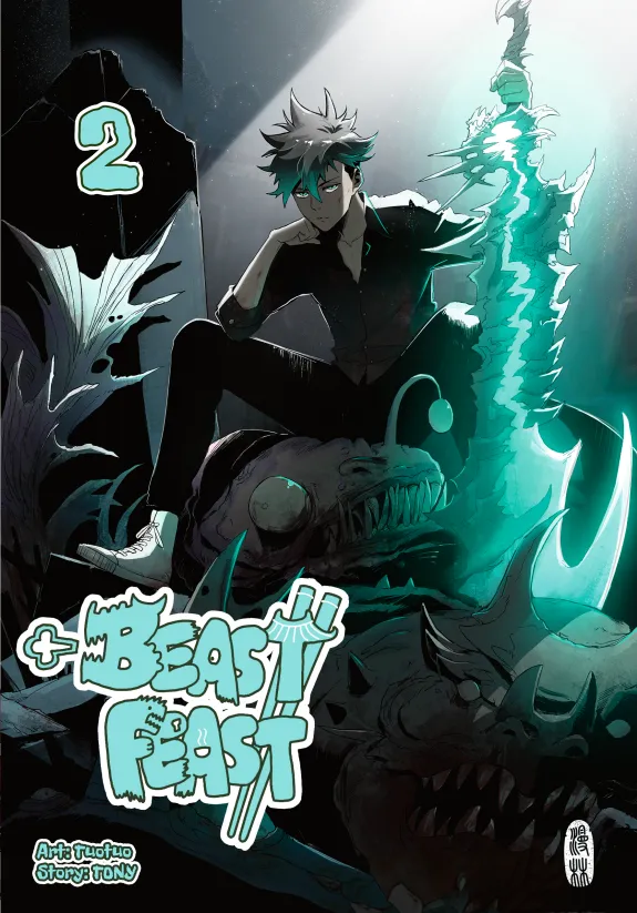 Manlin Beast Feast Band 2 Manga Großformat Vollfarbe