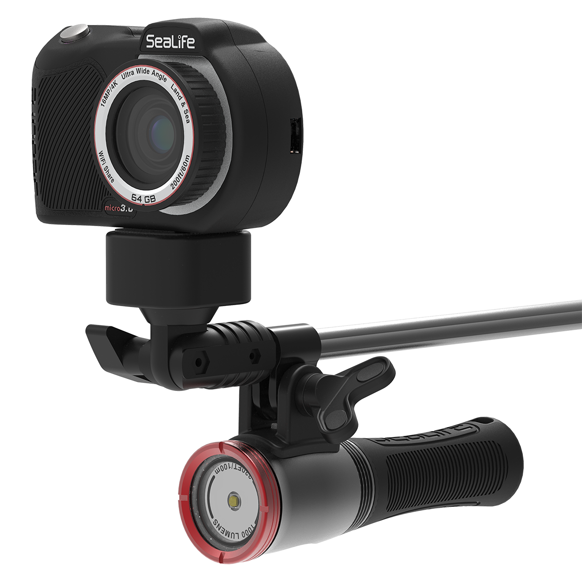 SeaLife Flex-Connect AquaPod Mini Selfie-Stick GoPro