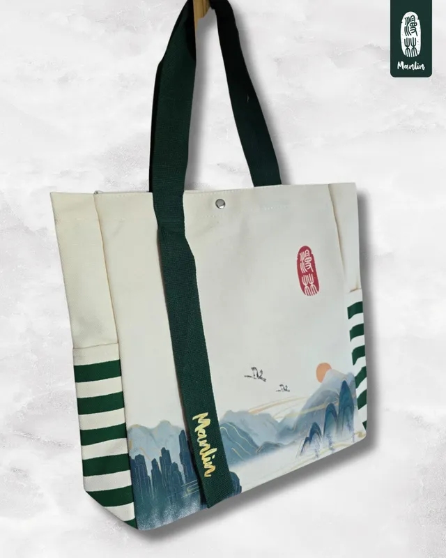 Manlin Tragetasche Stofftasche Tote Bag Merchandise