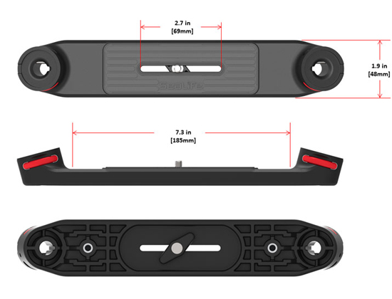 Sealife Flex-Connect Dual Tray Kit Kamerahalterung Set