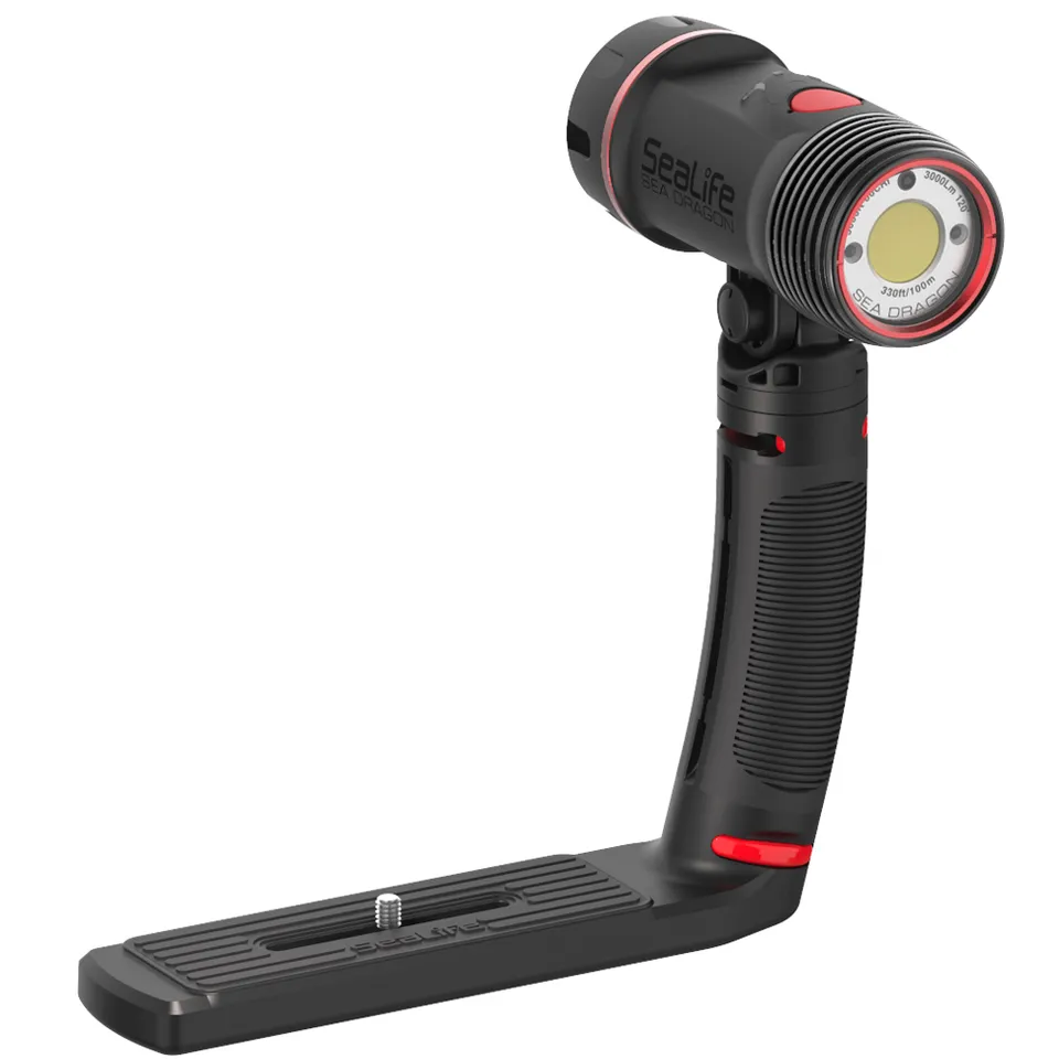 SeaLife Sea Dragon 3000F Auto Tauchlampe 3000 Lumen Rotlicht