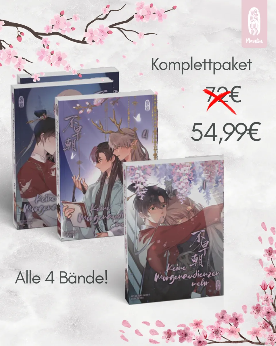 Manlin Keine Morgenaudienzen mehr Komplettset Manga komplett