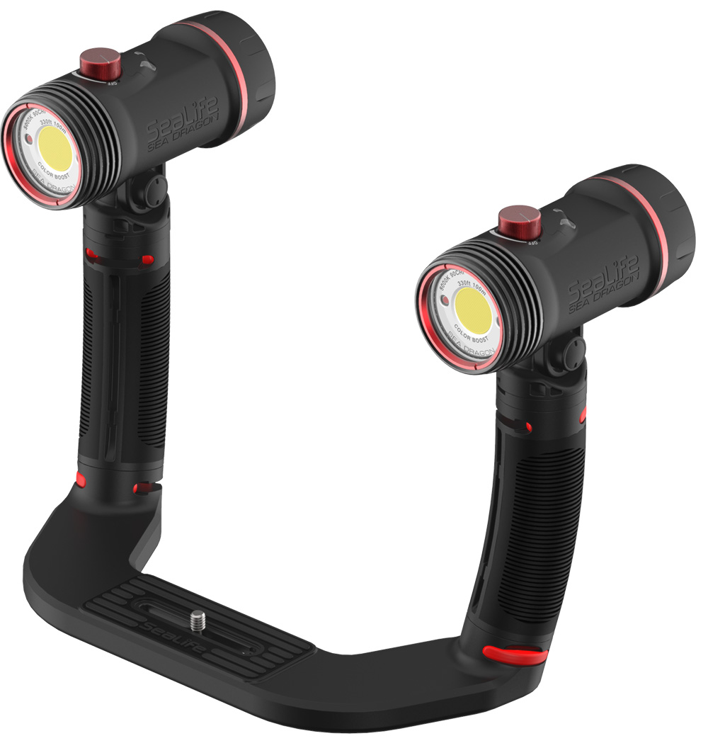 SeaLife Sea Dragon Duo 6000 Color Boost Videolicht-Set