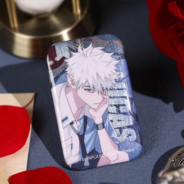 Manlin Link Click Badge Lu Guang Anime Pin
