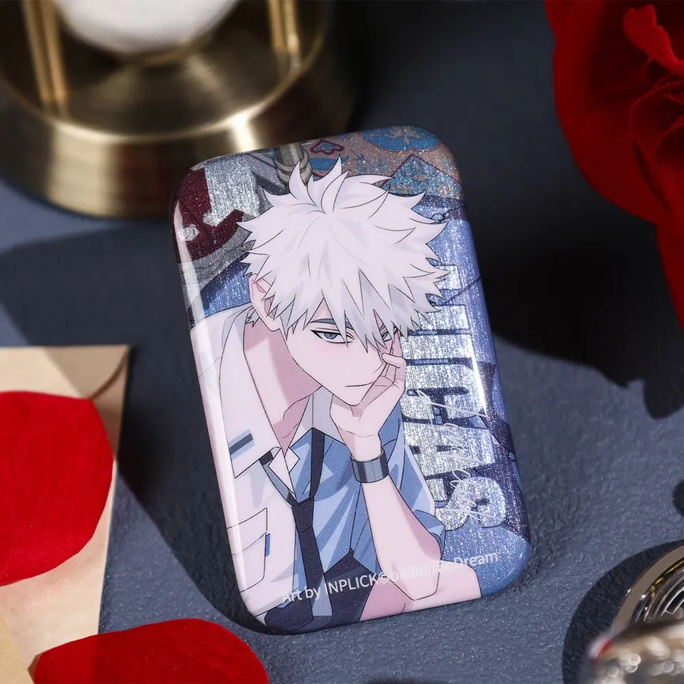Manlin Link Click Badge Lu Guang Anime Pin