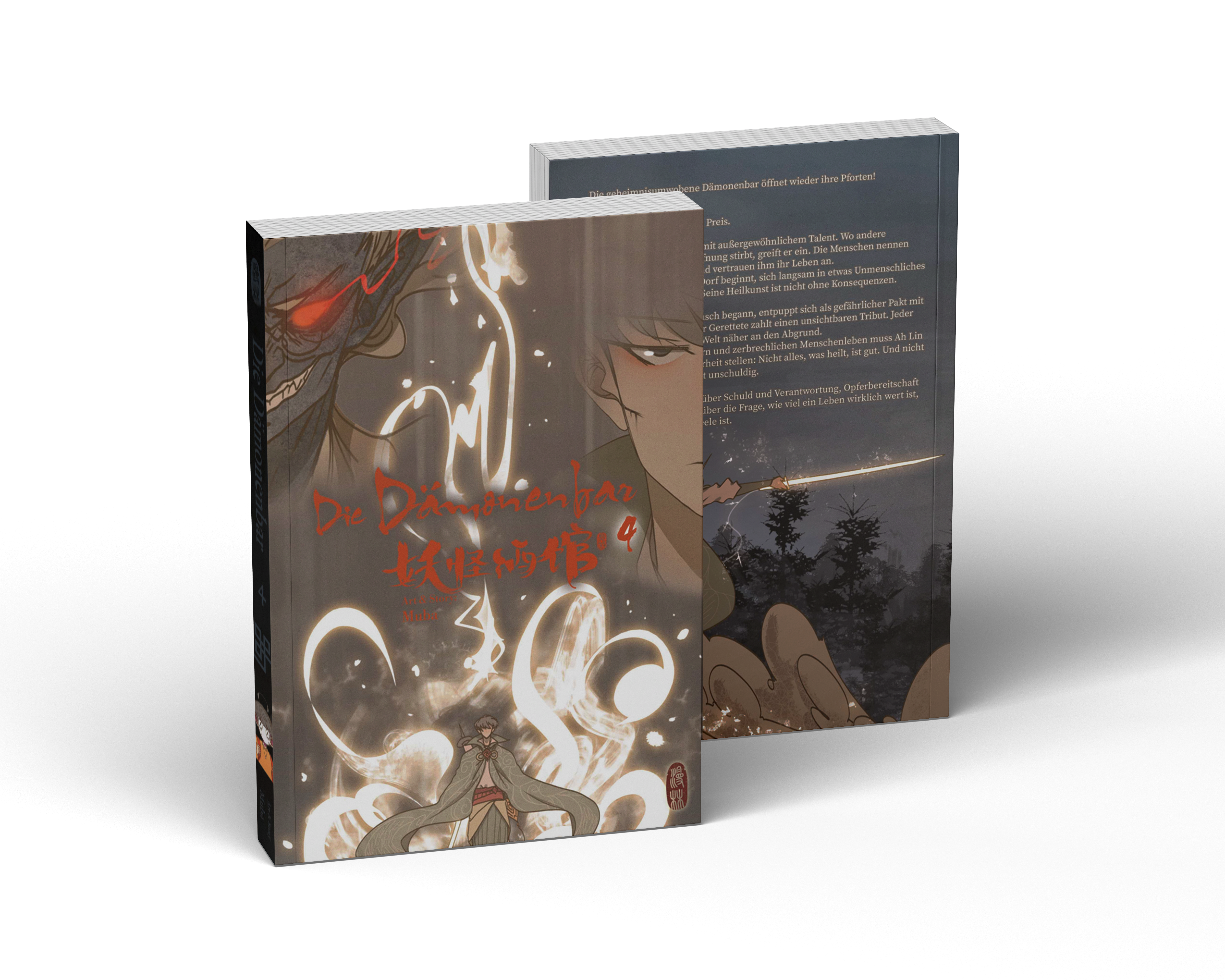 Manlin Die Dämonenbar Band 4 Manga Fantasy Ah Lin