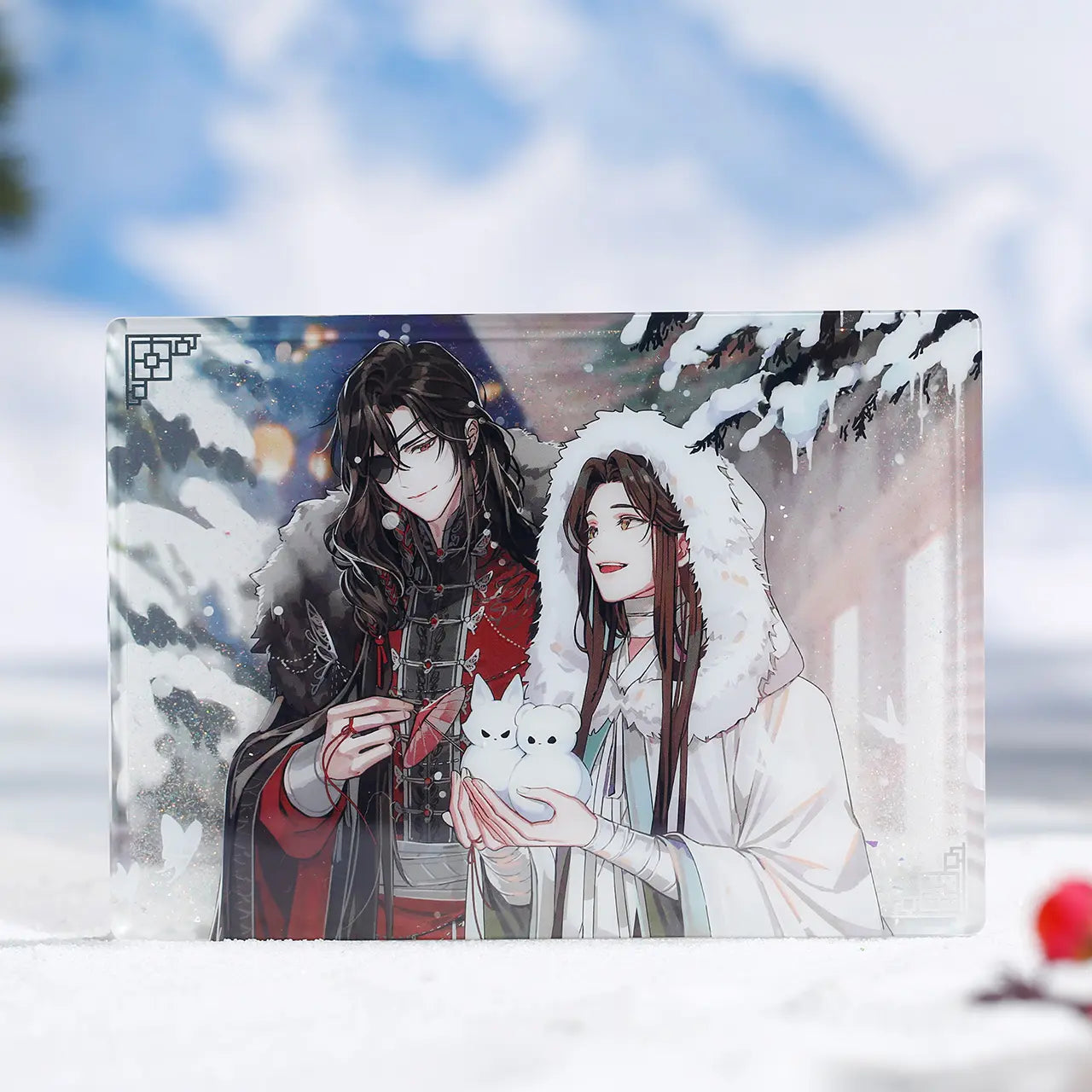 Manlin Heaven Official's Blessing Wasser Glitzer Acryl-Aufsteller